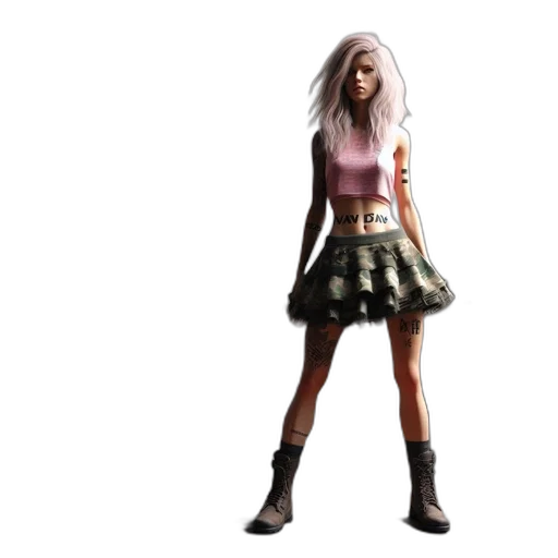 dress, concept art, 3d render, fantasy art, photorealistic, earth tones, dark, woman transparent PNG cut-out
