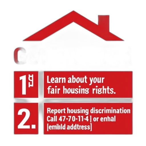 red, white, flyer, house, icon, top, right, corner transparent PNG cut-out