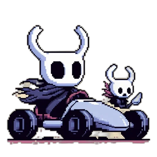 robot, creature, car, dragon, pixel art, concept art, fantasy art, cartoon transparent PNG cut-out