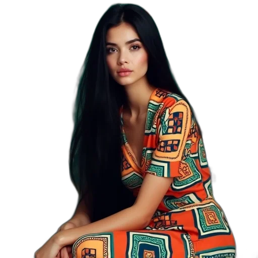 dress, hair, jewelry, jacket, photorealistic, oil painting, pixel art, fantasy art transparent PNG cut-out