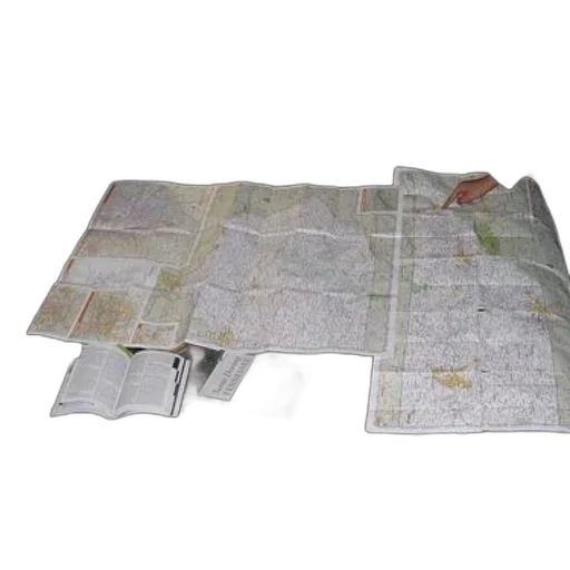 woman, looking, map, bed, laptop, books, nearby transparent PNG cut-out