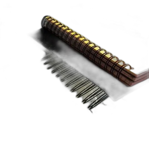 hair, weapon, staff, sword, 3d render, photorealistic, concept art, laptop transparent PNG cut-out