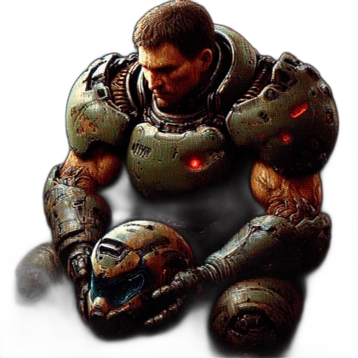 robot, creature, weapon, concept art, 3d render, pixel art, photorealistic, intensely transparent PNG cut-out