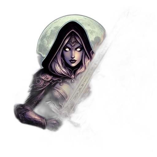 staff, umbrella, sword, face transparent PNG cut-out