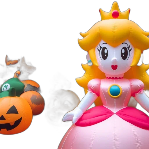 crown, 3d render, concept art, array, inflatables, includes, big, inflatable transparent PNG cut-out