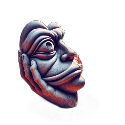 mask, face, jewelry, crown, 3d render, photorealistic, concept art, fantasy art transparent PNG cut-out