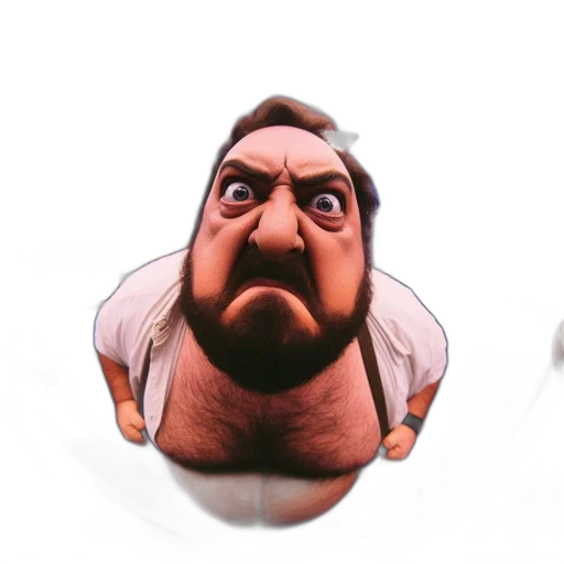 face, creature, mask, animal, concept art, 3d render, cartoon, photorealistic transparent PNG cut-out