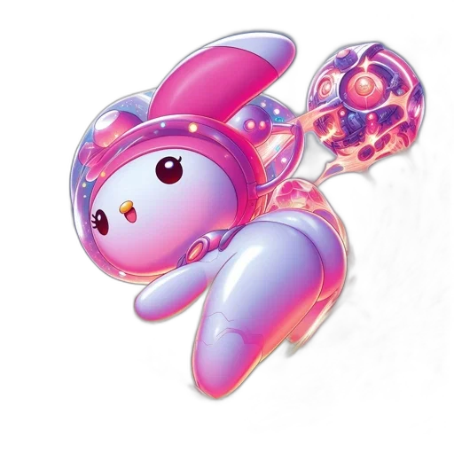 robot, weapon, jewelry, animal, concept art, 3d render, pixel art, fantasy art transparent PNG cut-out