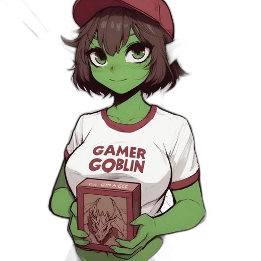 staff, creature, pixel art, cartoon, concept art, anime, green, red transparent PNG cut-out