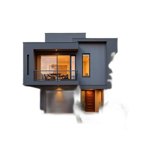 building, furniture, 3d render, photorealistic transparent PNG cut-out