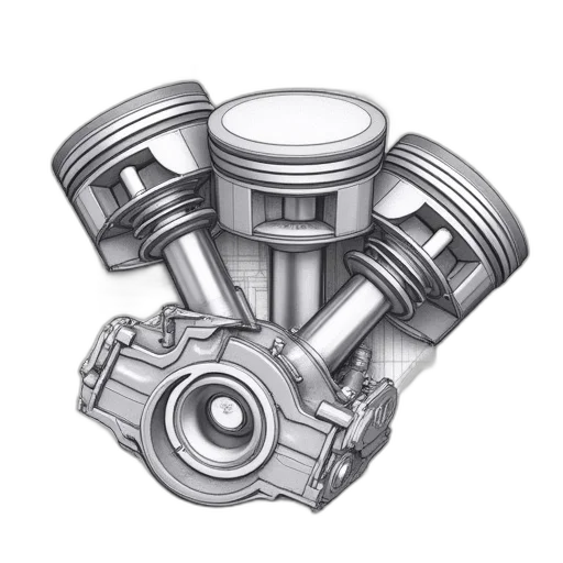 jewelry, car, 3d render, pencil sketch, concept art, photorealistic, modern, technical transparent PNG cut-out