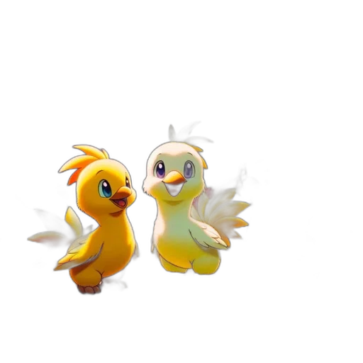 creature, animal, dragon, 3d render, concept art, golden, three, bird-like transparent PNG cut-out
