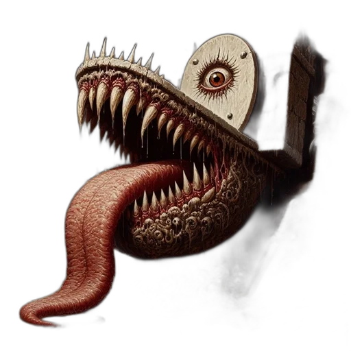 creature, dragon, animal, mask, concept art, fantasy art, 3d render, photorealistic transparent PNG cut-out