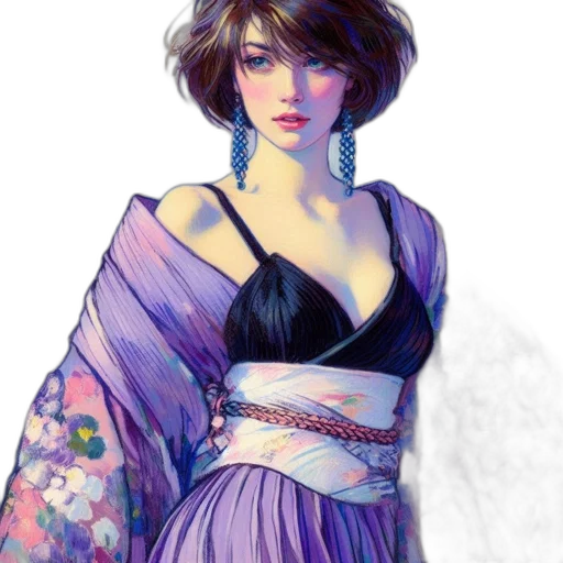 dress, jewelry, face, fantasy art, photorealistic, concept art, pixel art, blue transparent PNG cut-out