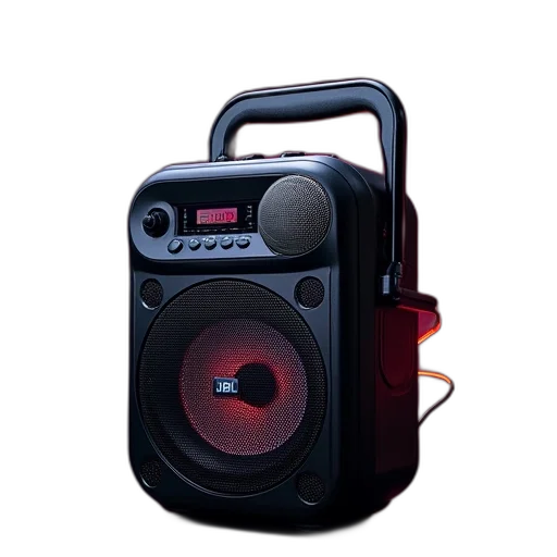 robot, 3d render, jbl, partybox, 5000, has, bluetooth, usb transparent PNG cut-out