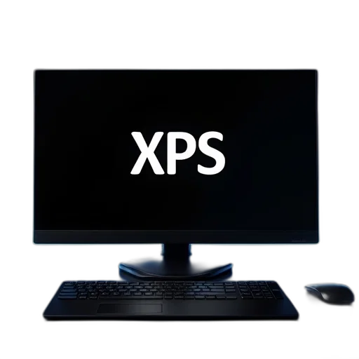 staff, 3d render, modern, computer, setup, flat-screen, monitor, displaying transparent PNG cut-out