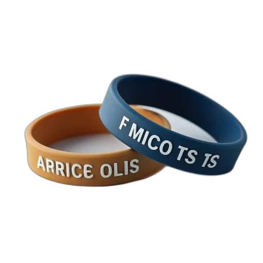 jewelry, pair, silicone, bracelets, four, codes, message transparent PNG cut-out