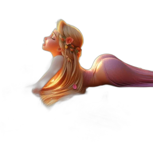 dragon, jewelry, hair, crown, 3d render, fantasy art, photorealistic, concept art transparent PNG cut-out
