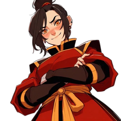 staff, weapon, jacket, crown, anime, concept art, pixel art, cartoon transparent PNG cut-out