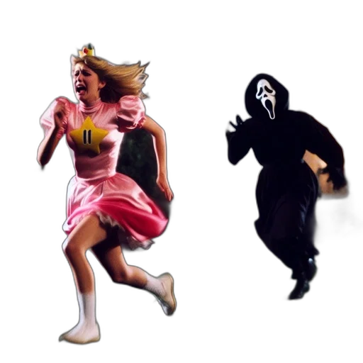mask, creature, concept art, pixel art, comic book art, 3d render, halloween-themed, setup transparent PNG cut-out