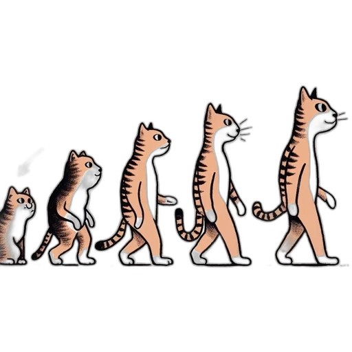 animal, concept art, cartoon, pixel art, 3d render, series, sequential, illustrations transparent PNG cut-out