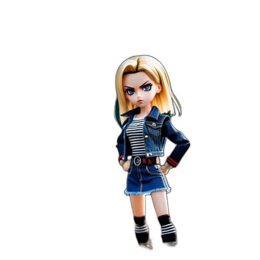 cartoon, concept art, 3d render, comic book art, anime-style, action, figure, displays transparent PNG cut-out