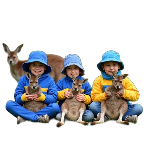 animal, hat, jacket, staff, photorealistic, oil painting, concept art, 3d render transparent PNG cut-out
