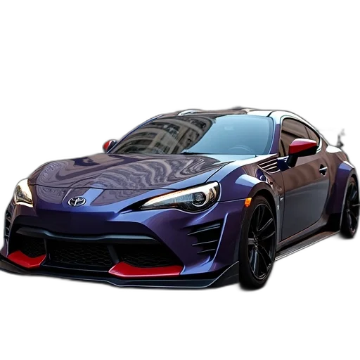 car, 3d render, photorealistic, concept art transparent PNG cut-out