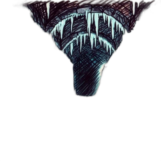 umbrella, hat, crown, mask, concept art, comic book art, pixel art, fantasy art transparent PNG cut-out