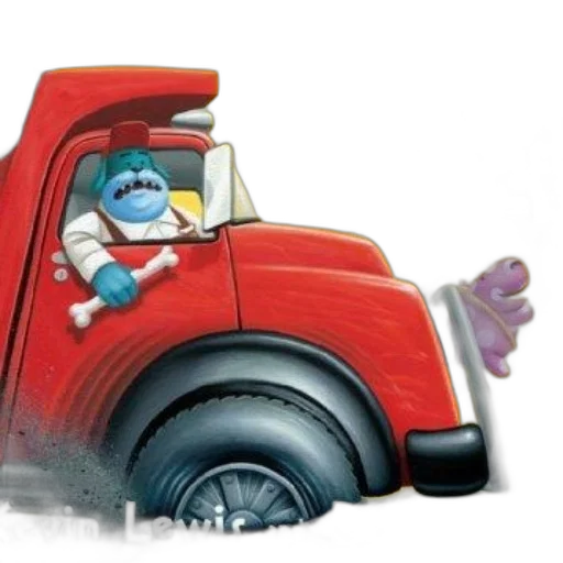 car, robot, concept art, 3d render, photorealistic, cartoon, book, cover transparent PNG cut-out