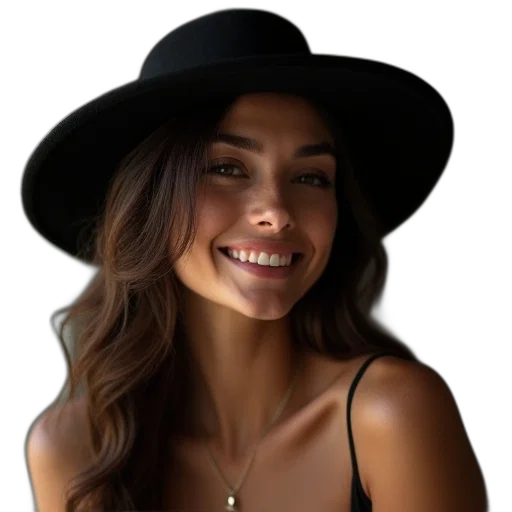 hat, jewelry, face, crown transparent PNG cut-out