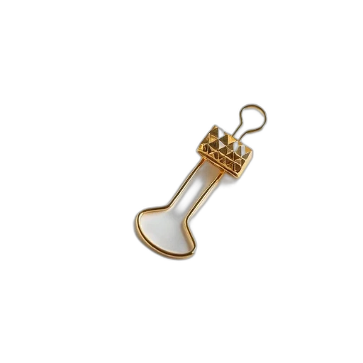 jewelry, staff, weapon, sword, golden, paper, clip, geometric transparent PNG cut-out