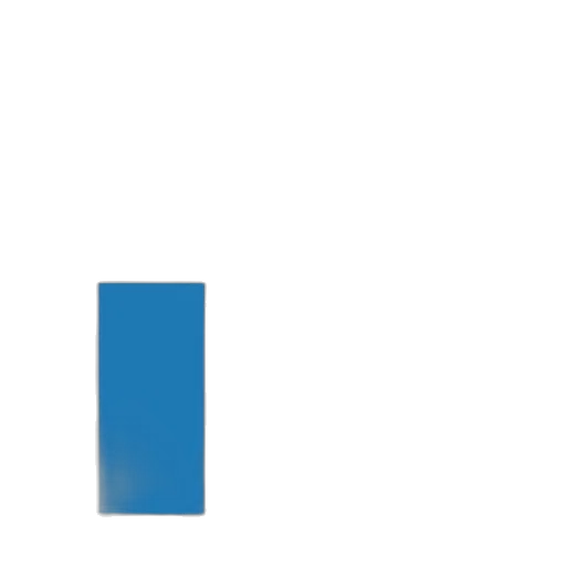 blue, bar, chart, three transparent PNG cut-out