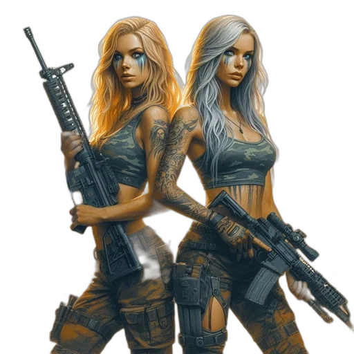 weapon, concept art, fantasy art, comic book art, pixel art, golden, blue, two transparent PNG cut-out