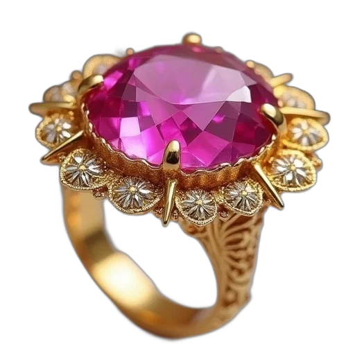 jewelry, crown, 3d render, example transparent PNG cut-out
