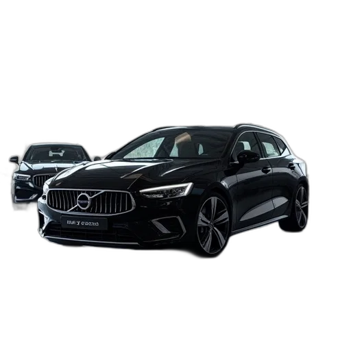 car, used, black, volvo transparent PNG cut-out