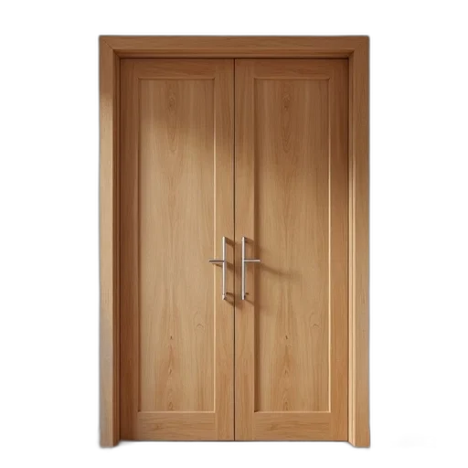 furniture, staff, 3d render, photorealistic, wooden, closet, closed, door transparent PNG cut-out