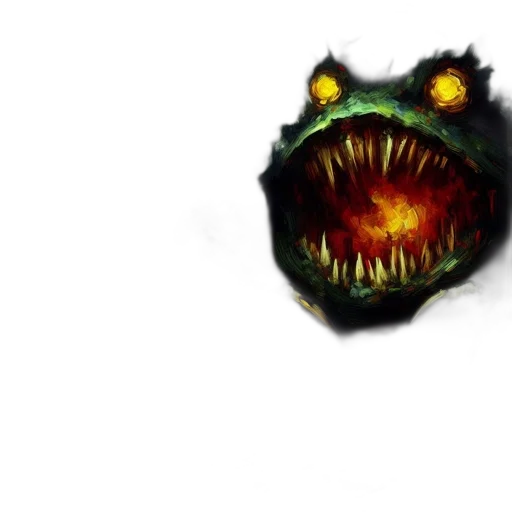 dragon, creature, mask, animal, concept art, pixel art, fantasy art, 3d render transparent PNG cut-out