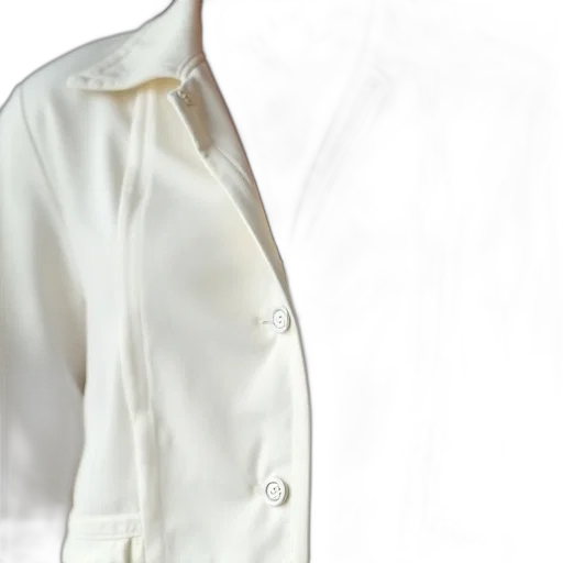 jacket, dress, staff, 3d render transparent PNG cut-out