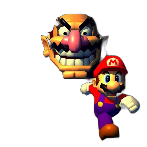 mask, face, weapon, staff, 3d render, concept art, pixel art, mario transparent PNG cut-out