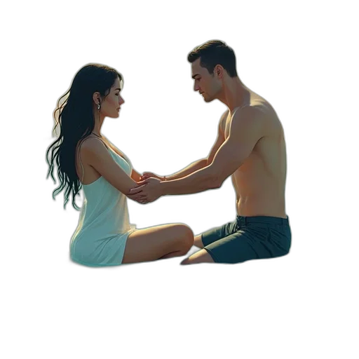 jewelry, photorealistic, oil painting, concept art, pixel art, underwater, sunset, forest transparent PNG cut-out