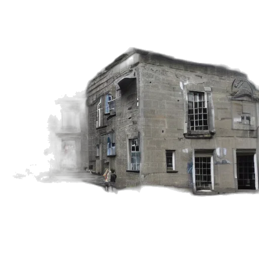 building, 3d render, photorealistic, concept art transparent PNG cut-out