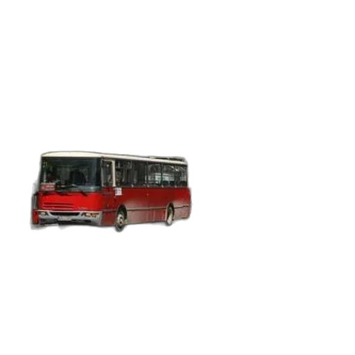 car, staff, 3d render, photorealistic, pixel art, concept art, red, bus transparent PNG cut-out