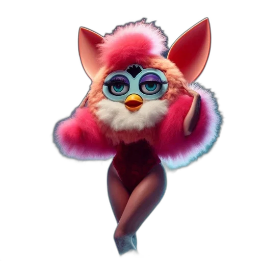 animal, creature, staff, mask, concept art, fantasy art, 3d render, cartoon transparent PNG cut-out