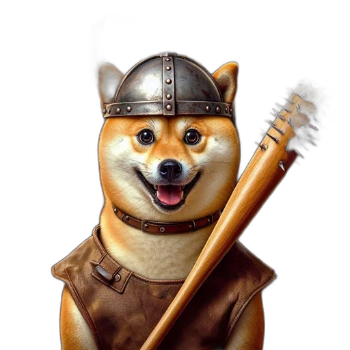 staff, sword, animal, weapon, fantasy art, 3d render, photorealistic, concept art transparent PNG cut-out