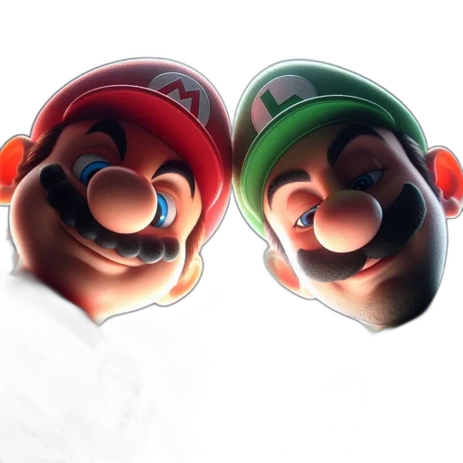 mask, face, hat, crown, 3d render, concept art, photorealistic, mario transparent PNG cut-out