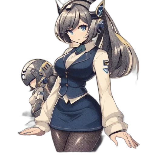 staff, weapon, robot, crown, concept art, anime, pixel art, fantasy art transparent PNG cut-out