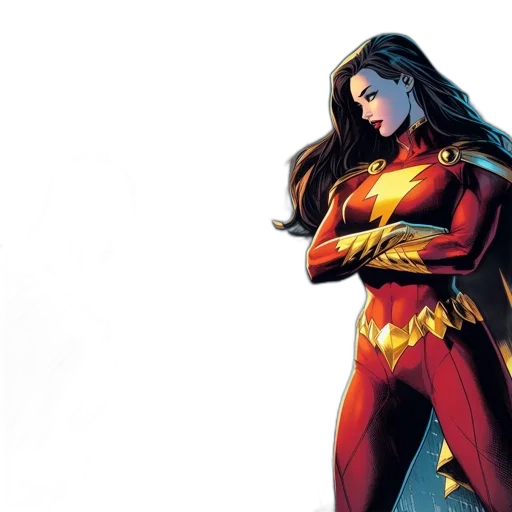 comic book art, concept art, batman, flash, wonder, woman, stand, together transparent PNG cut-out
