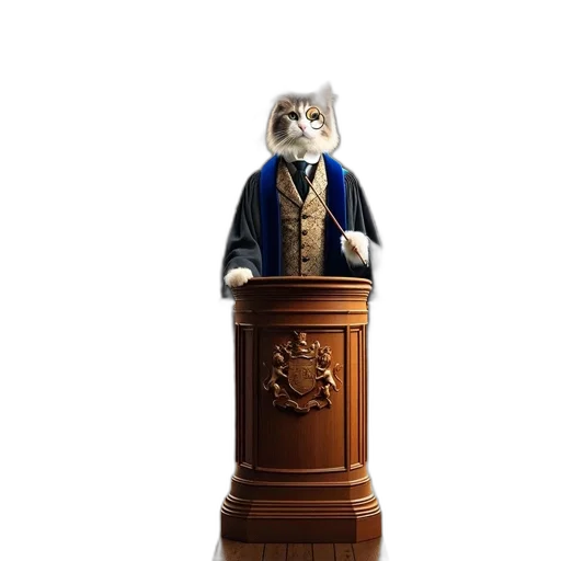 staff, furniture, bottle, animal, 3d render, unusual, scene, features transparent PNG cut-out