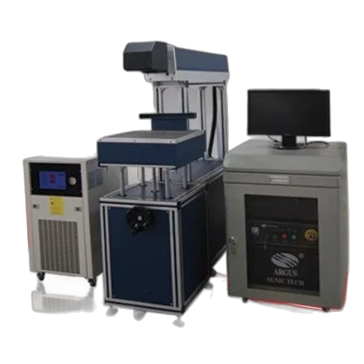 image, shows, co2, laser, marking, machine, control, panel transparent PNG cut-out